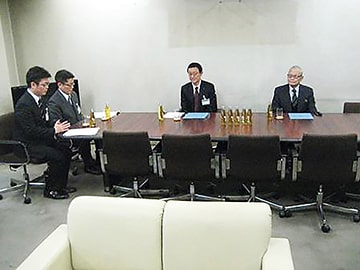 協定締結式(神戸市提供画像)