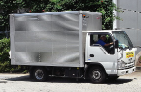 収集車両:アルミバン 画像