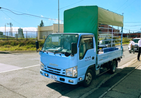 収集車両：ダンプ車 イメージ画像