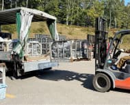 収集車両:平ボディ車 画像2